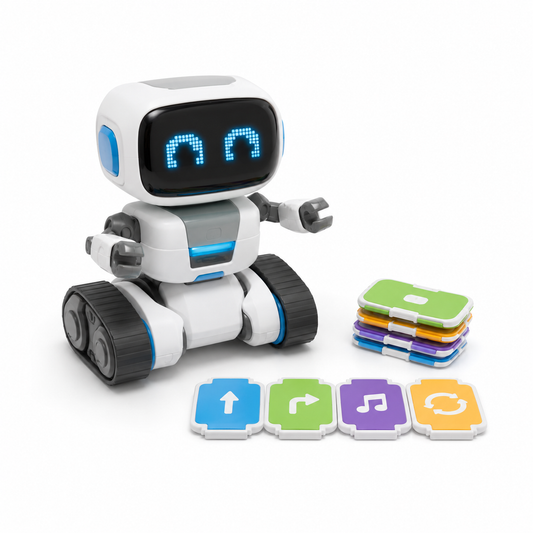 Wellssgreen Interactive Coding Robot – Command Card STEM Learning Toy for Kids