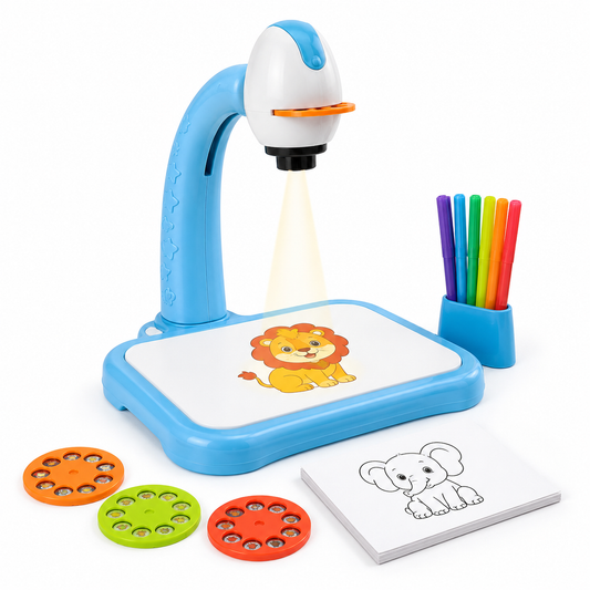 Wellssgreen Projection Drawing Desk – Kids Tracing & Drawing Projector Toy