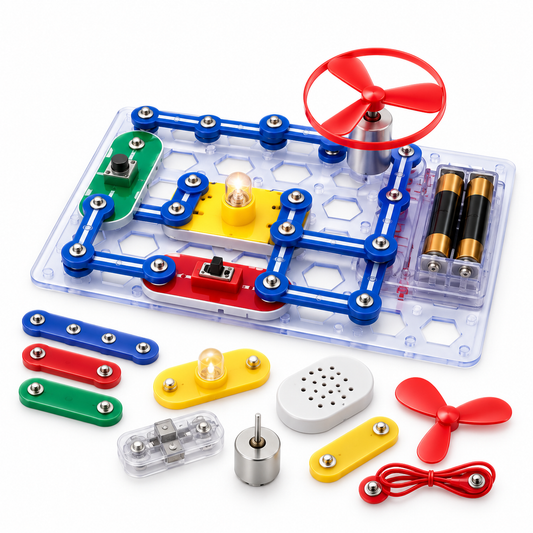 Wellssgreen Interactive Circuit Science Kit – Hands-On STEM Learning Toy for Kids